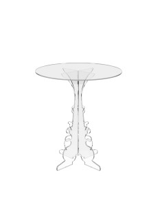 iPLEX Design - Maricla Tavolino Medium Trasparente in plexiglass - 50x60x50 cm 2