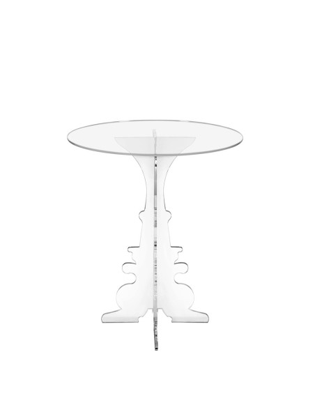 iPLEX Design - Maricla Tavolino Medium Trasparente in plexiglass - 50x60x50 cm