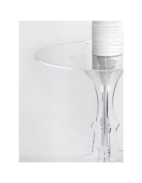 iPLEX Design - Maricla Tavolino Medium Trasparente in plexiglass - 50x60x50 cm