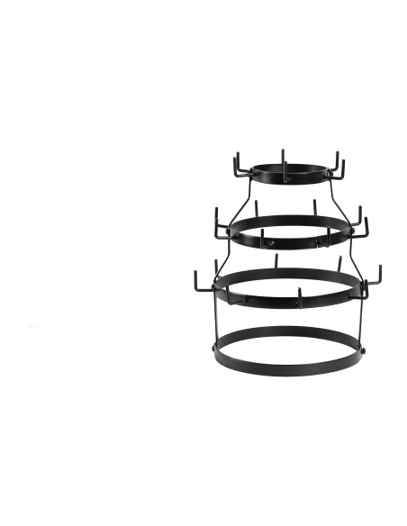 Côté Table - Portatazze Espresso in ferro Nero 29 x h32.5cm