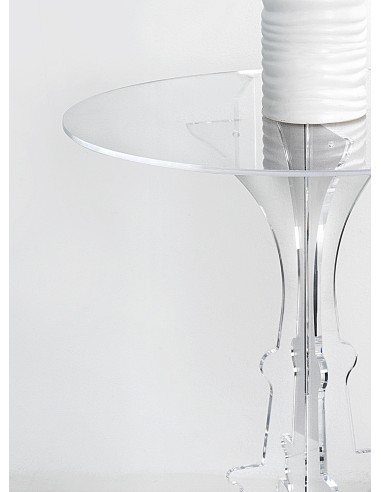 iPLEX Design - Maricla Tavolino Medium Trasparente in plexiglass - 50x60x50 cm