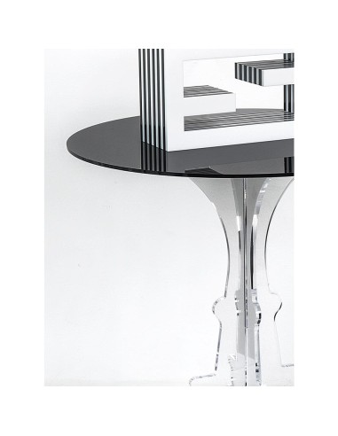 iPLEX Design - Maricla Tavolino Medium Nero in plexiglass - 50x60x50 cm