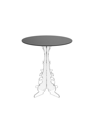 iPLEX Design - Maricla Tavolino Medium Nero in plexiglass - 50x60x50 cm