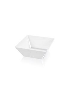 iPLEX - Bon Ton Cestino Portapane Svuota tasche da tavola in plexiglass PMMA bianca. Made in Italy - bianco - 22x8,6x22 cm