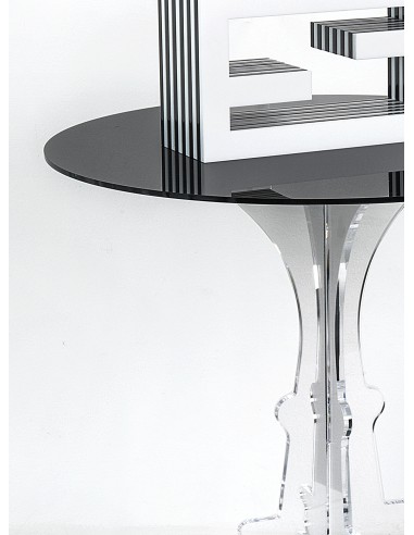 iPLEX Design - Maricla Tavolino Medium Nero in plexiglass - 50x60x50 cm