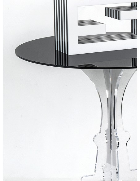 iPLEX Design - Maricla Tavolino Medium Nero in plexiglass - 50x60x50 cm