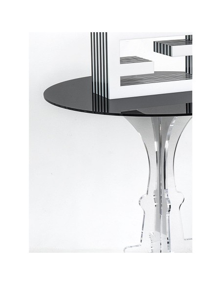 iPLEX Design - Maricla Tavolino Medium Nero in plexiglass - 50x60x50 cm