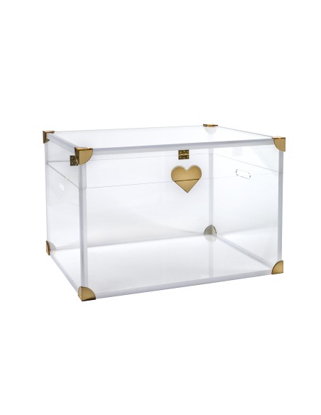 iPLEX Design - Bau' Baule Big - Trasparente - 60x50x40 cm