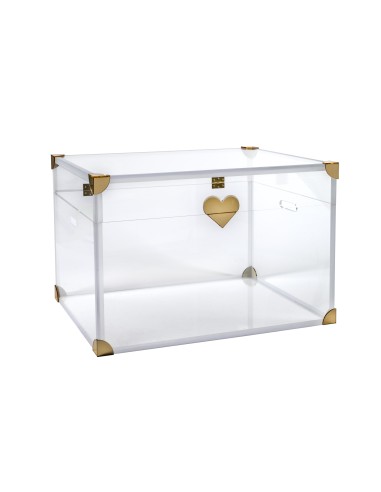 iPLEX Design - Bau' Baule Big - Trasparente - 60x50x40 cm