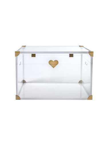 iPLEX Design - Bau' Baule Small - Trasparente - 25x25x40 cm