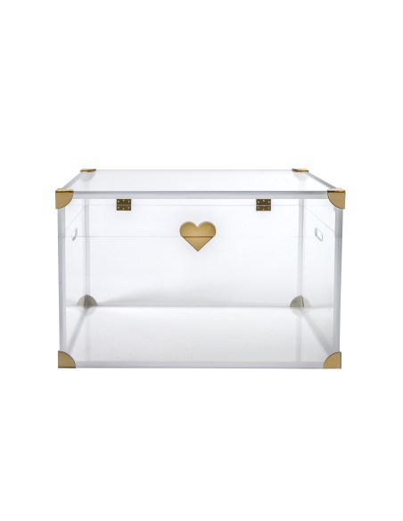 iPLEX Design - Bau' Baule Small - Trasparente - 25x25x40 cm