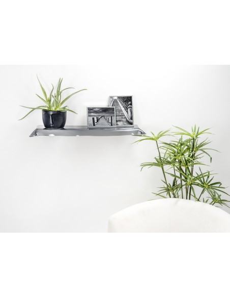 iPLEX Design Drappeggi Mensola Fume' - grigio fumè - 69x5x20 cm