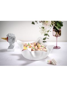 iPLEX Design Drappeggi Centrotavola Grande Bianco - 50x17,5x50 cm 2