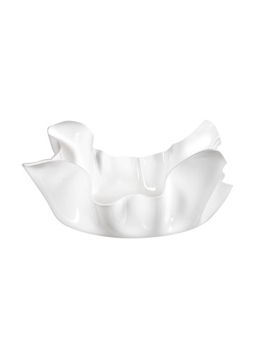 iPLEX Design Drappeggi Centrotavola Grande Bianco - 50x17,5x50 cm