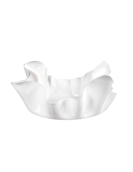 iPLEX Design Drappeggi Centrotavola Grande Bianco - 50x17,5x50 cm
