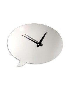 iPLEX Design - I-Cloud Orologio Silver in plexiglass - 50x40x3 cm
