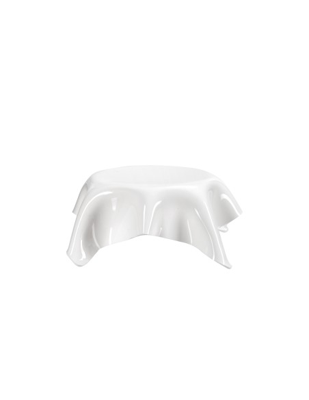 iPLEX Design Drappeggi Centrotavola Medio Bianco - 32,5x11,5x32,5 cm