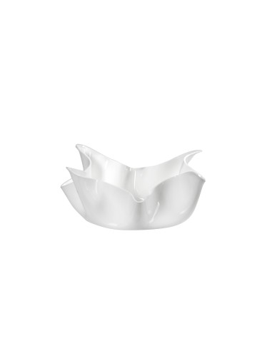 iPLEX Design Drappeggi Centrotavola Medio Bianco - 32,5x11,5x32,5 cm
