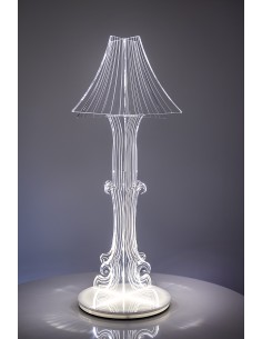 iPLEX Design So Kate Lampada Medium da Tavolo - Trasparente - 26x48x26 cm