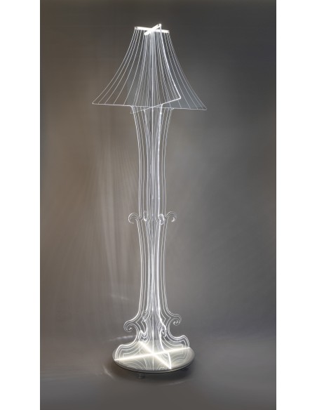 iPLEX Design So Kate Lampada Big da Terra - Trasparente - 70x172x70 cm