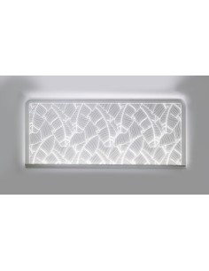 iPLEX Design Gauguin Testata Letto Matrimoniale - Trasparente - 180x75x1 cm