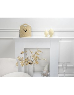 iPLEX Design - Home Time Orologio Gold in plexiglass - 23x28x9 cm 2