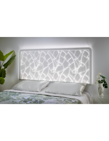 iPLEX Design Gauguin Testata Letto Matrimoniale - Trasparente - 180x75x1 cm