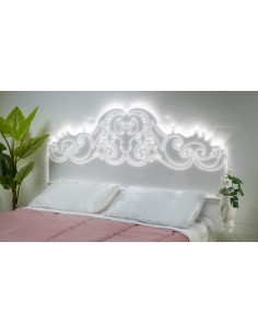 iPLEX Design Botticelli Testata Letto Matrimoniale - Trasparente - 180x75x1 cm 2