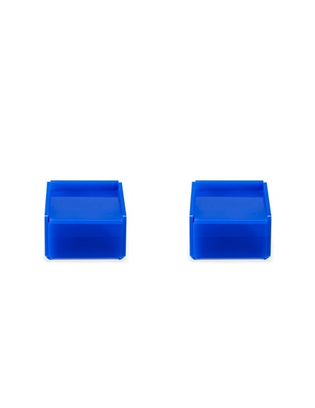 iPLEX Design - Violet Set Da 2 Scatoline Blu in plexiglass - 7x4,5x7 cm