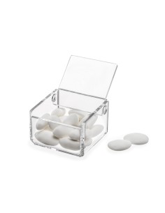 iPLEX Design - Violet Set Da 2 Scatoline Trasparente in plexiglass - 7x4,5x7 cm 2