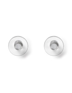 iPLEX Design - Calipso Set Da 2 Appendini Trasparentei in plexiglass - Trasparente - 4,5x45x3 cm