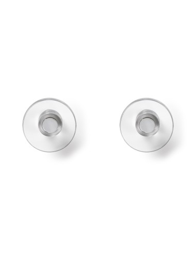 iPLEX Design - Calipso Set Da 2 Appendini Trasparentei in plexiglass - Trasparente - 4,5x45x3 cm