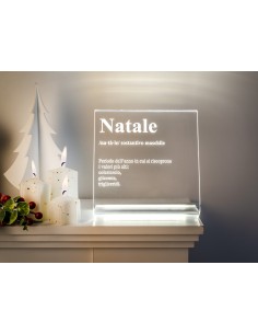 iPLEX Design Lucilio Natale - Trasparente - 20x20x9 cm 2