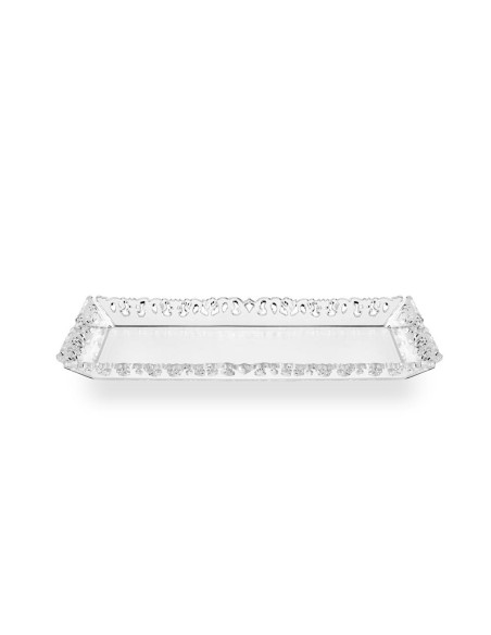 iPLEX Design - Galatea Vuotatasche Rettangolare Trasparente in plexiglass - 15,5x2,5x28,5 cm