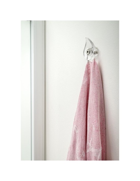 iPLEX Design - Goccia Set Da 2 Appendini Trasparentei in plexiglass - Trasparente - 4,5x6,5x3 cm