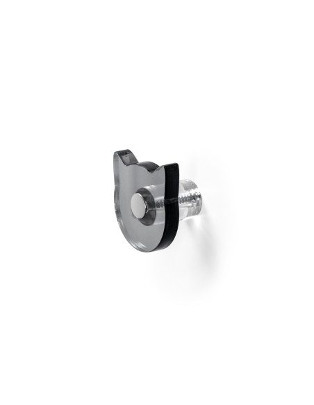 iPLEX Design - Appendi-Plex Set Da 2 Fume' in plexiglass - fumè - 4,5x5x3 cm