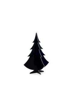 iPLEX Design Crystal Tree H.25 Nero - 17,5x25x17,5 cm