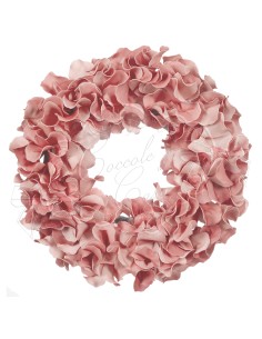 Coccole di Casa - Retroporta Tondo Rosa Antico Diam. 30Xh10 Cm