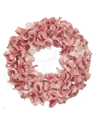 Coccole di Casa - Retroporta Tondo Rosa Antico Diam. 30Xh10 Cm