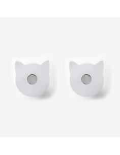iPLEX Design - Appendi-Plex Set Da 2 White in plexiglass - bianco - 4,5x5x3 cm