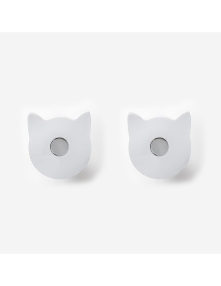 iPLEX Design - Appendi-Plex Set Da 2 White in plexiglass - bianco - 4,5x5x3 cm