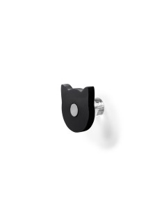 iPLEX Design - Appendi-Plex Set Da 2 Black in plexiglass - nero - 4,5x5x3 cm 2
