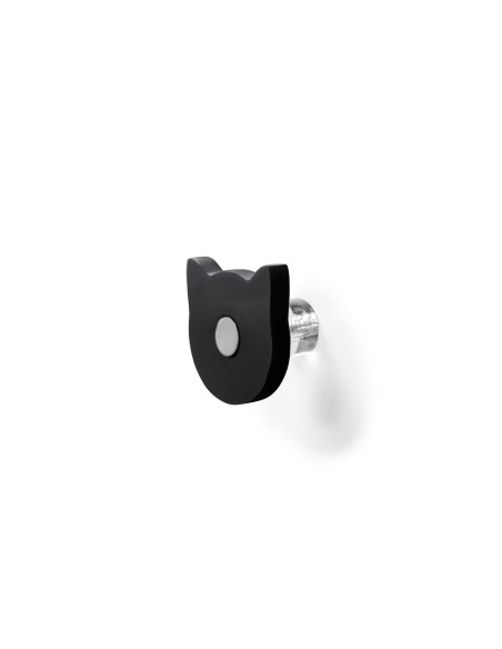 iPLEX Design - Appendi-Plex Set Da 2 Black in plexiglass - nero - 4,5x5x3 cm