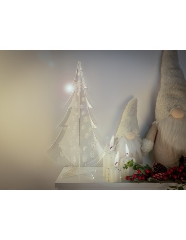 iPLEX Design Crystal Tree H.40 Trasparente - 28x40x28 cm