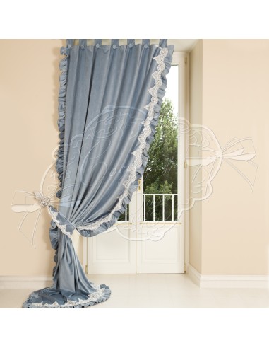 Coccole di Casa - Set 2 Teli Polvere Con Vol E Pizzo 150X300 cm
