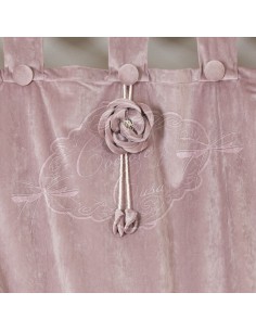 Coccole di Casa - Appendino Rosa Vell. Malva D.12Xh30 cm