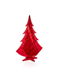iPLEX Design Crystal Tree H.40 Rosso - 28x40x28 cm
