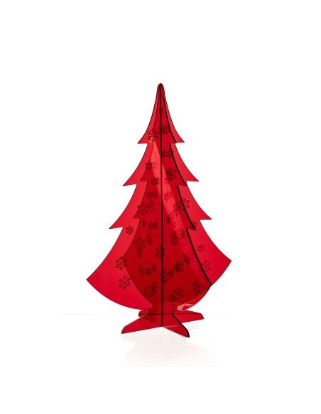 iPLEX Design Crystal Tree H.40 Rosso - 28x40x28 cm