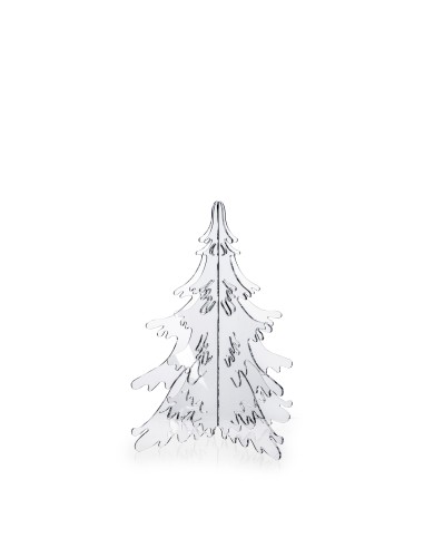 iPLEX Design Plexy Noel H.25 Trasparente - 21x25x21 cm