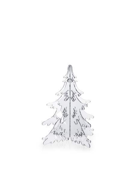 iPLEX Design Plexy Noel H.25 Trasparente - 21x25x21 cm